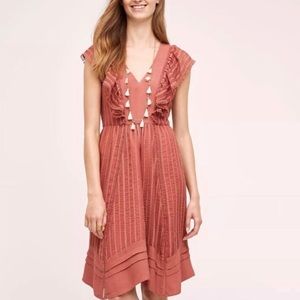 Anthropologie Holding Horses Cheshire Dress - L